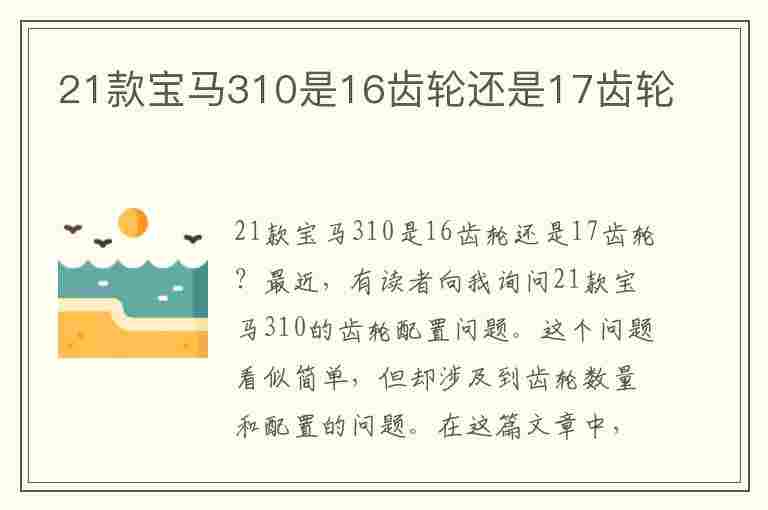 21款宝马310是16齿轮还是17齿轮(宝马310换16齿)