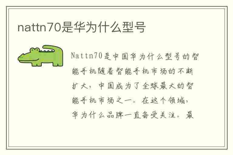 nattn70是华为什么型号(华为nat-tn70)